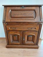 Eiken Secretaire-kast in nette staat, Ophalen, Gebruikt, Klassiek