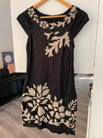 Zwarte Jurk Styles by Steps - Maat 34, Kleding | Dames, Jurken, Zwart, Ophalen of Verzenden, Zo goed als nieuw, Knielengte