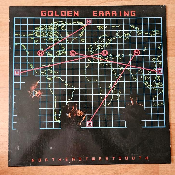 Golden Earring ‎– N.E.W.S - LP, Cd's en Dvd's, Vinyl | Rock, Gebruikt, Poprock, 12 inch, Ophalen of Verzenden