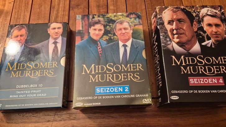 Midsummer Murders Seizoen 2, 4 & Dubbelbox, Cd's en Dvd's, Dvd's | Tv en Series, Gebruikt, Thriller, Boxset, Vanaf 12 jaar, Ophalen of Verzenden