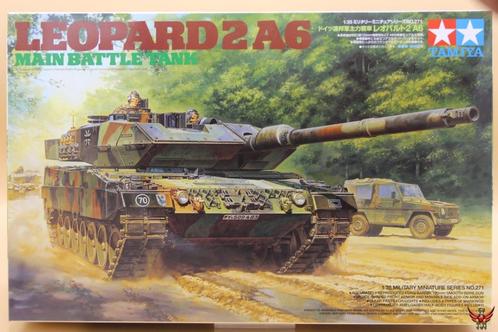 ROWASP | Tamiya 1/35 Leopard 2A6 Main Battle Tank, Hobby en Vrije tijd, Modelbouw | Auto's en Voertuigen, Nieuw, Tank, 1:32 tot 1:50