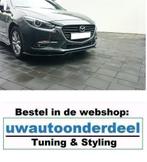 Maxton Design Mazda 3 BN Mk3 Facelift Spoiler Lip Splitter, Auto diversen, Tuning en Styling, Verzenden