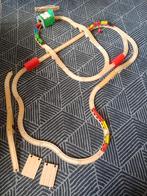 Grote Houten Trein set Eichhorn en Ikea, Kinderen en Baby's, Speelgoed | Houten speelgoed, Ophalen, Gebruikt, Overige typen