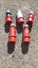 Diverse 400V krachtstroom stekkers, Ophalen of Verzenden, Gebruikt