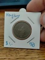 Hong kong 1 dollar 1979, Postzegels en Munten, Ophalen of Verzenden, Losse munt, Zuid-Azië