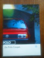 VW De Polo Coupe 8 / 1991 en of 8 / 1992 20 pag., Verzenden, Zo goed als nieuw, Volkswagen