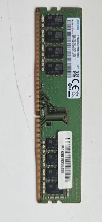 Samsung 8GB DDR4 2666MHz RAM - 1Rx8 PC4-2666V (Desktop) beschikbaar voor biedingen