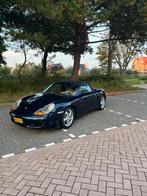 Porsche Boxster 2.7L 2000, Auto's, Porsche, Achterwielaandrijving, Blauw, Leder, Handgeschakeld
