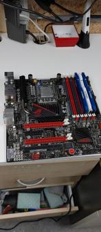 Asus rampage gene III + cpu+ ram+ whatercooler, Computers en Software, Ophalen of Verzenden, Zo goed als nieuw, DDR3