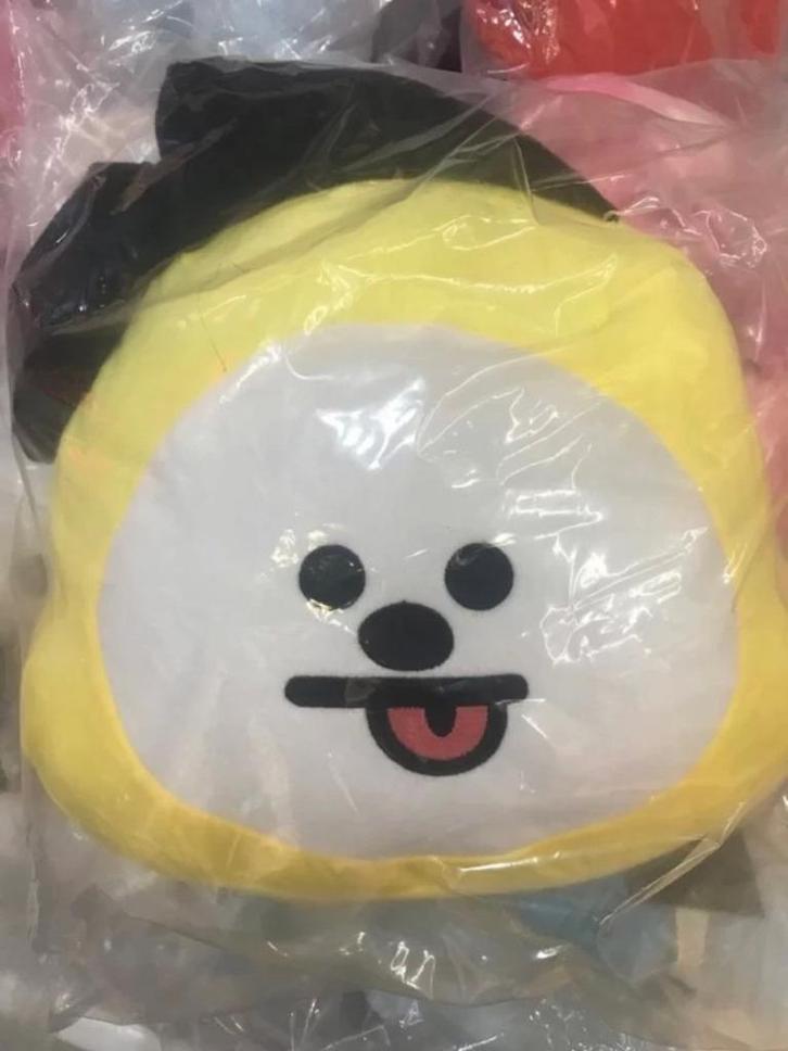 BTS Knuffel 35cm jimin chimmy BT21 kpop cd album face be, Verzamelen, Muziek, Artiesten en Beroemdheden, Nieuw, Cd of Plaat, Ophalen of Verzenden