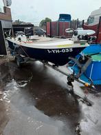 Boot Texas 430 met motor en trailer., Watersport en Boten, Vis- en Consoleboten, Ophalen, 10 tot 30 pk, Gebruikt, 3 tot 6 meter