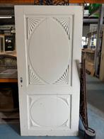 Bijzondere antieke binnendeur met ovalen 198x94cm., Antiek en Kunst, Ophalen