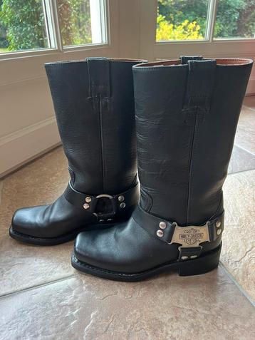 Stoere dames Harley Davidson motorlaarzen zwart maat 39 beschikbaar voor biedingen