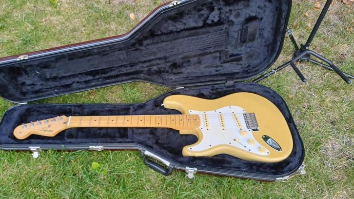Squier Pro Tone made in Korea 1997 *Linkshandig*, Muziek en Instrumenten, Snaarinstrumenten | Gitaren | Elektrisch, Gebruikt, Solid body