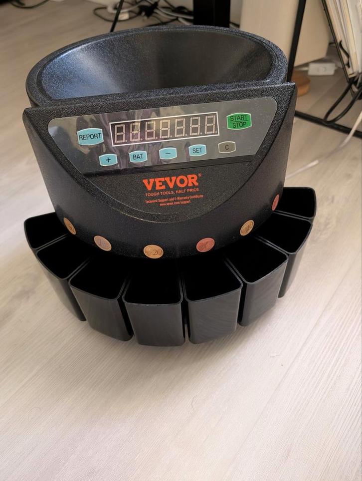 VEVOR Munt Telmachine - Sorteermachine, Postzegels en Munten, Munten en Bankbiljetten | Toebehoren, Ophalen of Verzenden