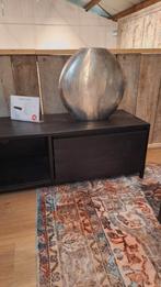 TV-kast Paterno Staal/Mango, Ophalen, 150 tot 200 cm, Nieuw, Industrieel