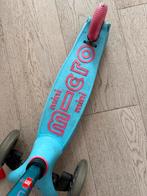 Mini micro step verstelbaar blauw roze, Ophalen, Zo goed als nieuw, Gewone step, Micro