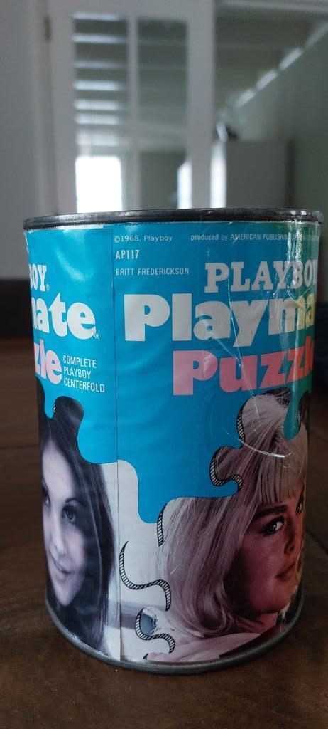 Vintage 1960 Playboy Playmate Puzzel Retro jaren '60, Verzamelen, Overige Verzamelen, Gebruikt, Ophalen of Verzenden