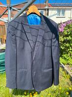 Blauw heren kostuum maat 52, Humberto Tan, Maat 52/54 (L), Blauw, Ophalen of Verzenden, Zo goed als nieuw