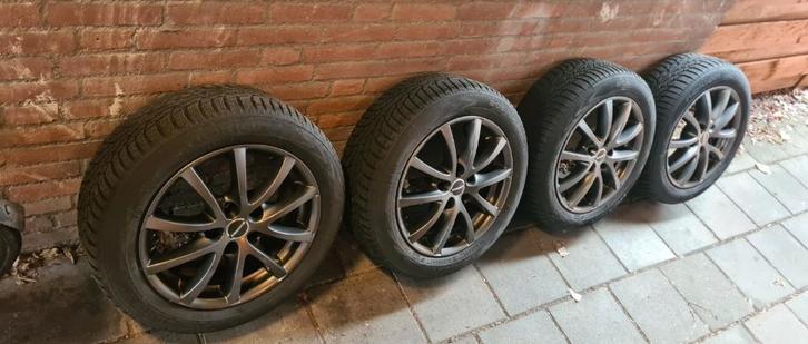 Borbet lv5 16 inch, Auto-onderdelen, Banden en Velgen, Velg(en), Winterbanden, 16 inch, 205 mm, Personenwagen, Gebruikt, Ophalen