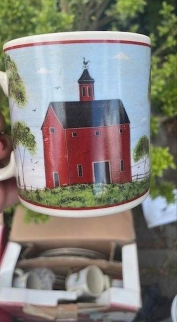 Warren Kimble Sakura Barns Servies - Nieuw! beschikbaar voor biedingen