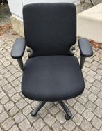 Zwarte bureaustoel kantoorstoel Ergonomische ergonomisch, Huis en Inrichting, Bureaustoelen, Ophalen, Gebruikt, Zwart, Bureaufiets