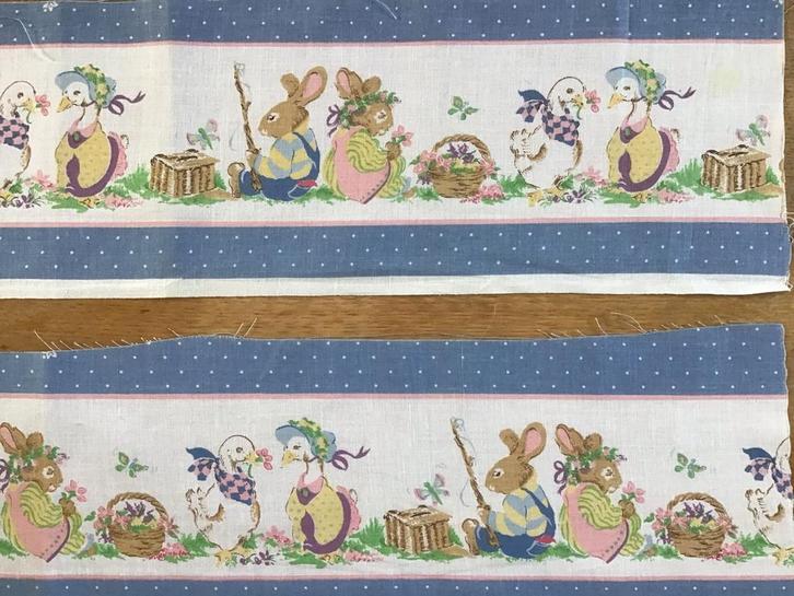 Panel lap stof V.I.P. Cranston gans konijn haas katoen, Hobby en Vrije tijd, Stoffen en Lappen, Nieuw, Katoen, 30 tot 120 cm, Minder dan 30 cm