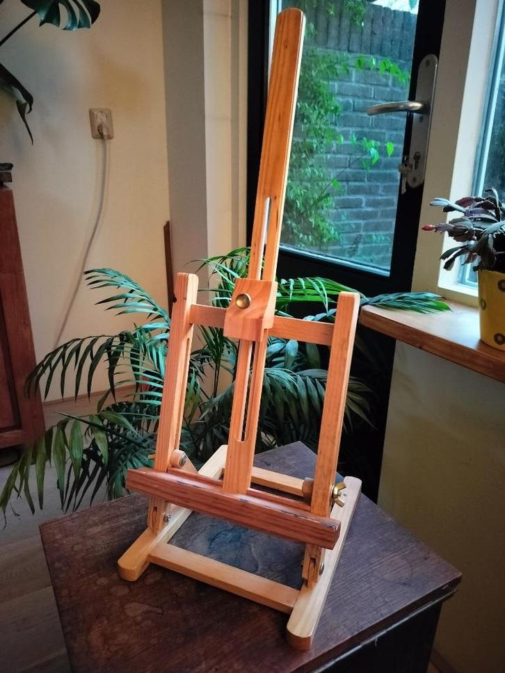 Tafelmodel schildersezel, Hobby en Vrije tijd, Schilderen, Gebruikt, Ezel, Ophalen of Verzenden
