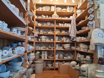 Blauw saks servies  jager kahla Winterling (web) winkel  beschikbaar voor biedingen
