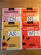 Havo Examenoverzicht Samenvattingen 2023/2024, Boeken, Ophalen of Verzenden, Gelezen, HAVO, Wiskunde A