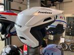 Hebo Zone Pro fiberglas Wit lichtgewicht Trial helm Scooter, Ophalen, Nieuw, Helm, Hebo