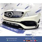 W176 FACELIFT A KLASSE 2018 A45 AMG VOORBUMPER WIT AERO PERF, Gebruikt, Voor, Mercedes-Benz, Ophalen of Verzenden