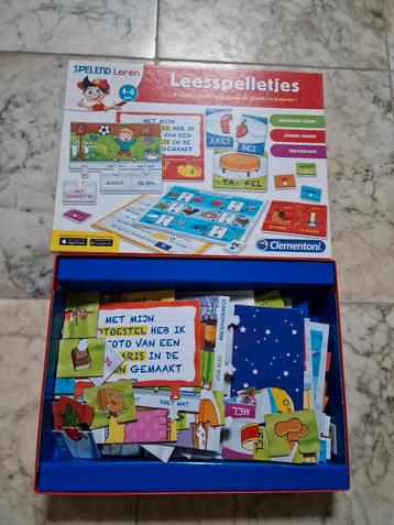 Leesspelletjes Clementoni - Spelend Leren beschikbaar voor biedingen