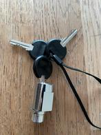 Slot kantel/cylinder Shurgard opslagruimte, incl 3 sleutels, Ophalen, Zo goed als nieuw