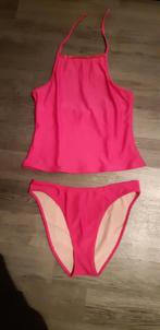 roze bikini, geel en zwart strand rokje, Kleding | Dames, Badmode en Zwemkleding, Ophalen, Zo goed als nieuw, Roze, Badpak