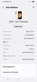 Samsung s23 plus, Telecommunicatie, Mobiele telefoons | Samsung, Ophalen, Overige kleuren, 512 GB, Galaxy S23