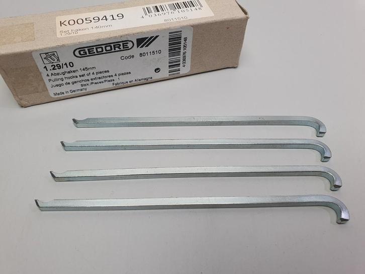 Gedore 1.29/10 set haken voor type 1.29/1 kogellagertrekker, Auto diversen, Autogereedschap, Nieuw, Ophalen of Verzenden