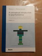 A Conceptual Introduction to Psychometrics, Boeken, Ophalen of Verzenden, Gelezen, Gideon J. Mellenbergh