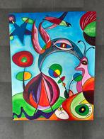 Schilderij Crazy Birds, Ophalen