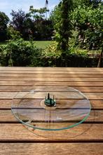 glazen schaal - geschikt voor bloemsierkunst, Ophalen, Rond, Glas, Schaal