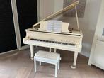 Schiedmayer Vleugel – Wit Hoogglans (model GP159), Muziek en Instrumenten, Ophalen, Wit, Zo goed als nieuw, Hoogglans
