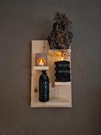 Houten Wandbord | Naturel, Blackwash & Gebrand |, Ophalen of Verzenden, Nieuw