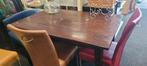 Nettte kleine massiefhouten eettafel 140 x 90, Ophalen, 100 tot 150 cm, Eikenhout, Ceintuyrbaan Noord 112 B Roden
