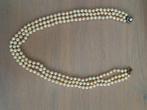 Parelcollier met diamanten slot, Verzenden, Overige materialen, Ketting