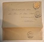 Nederland Oude Brief met Postzegel Wilhelmina, Ophalen of Verzenden, Brief
