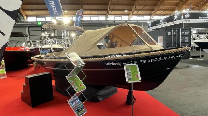 BleuSloep 170d, Watersport en Boten, Sloepen, Nieuw, 30 tot 50 pk, 3 tot 6 meter, Buitenboordmotor, Benzine, Polyester, Ophalen
