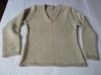 Maria di Ripabianca Italy luxe dikke 4-ply cashmere trui, 38, Kleding | Dames, Maat 38/40 (M), Verzenden, Beige, Maria di Ripabianca