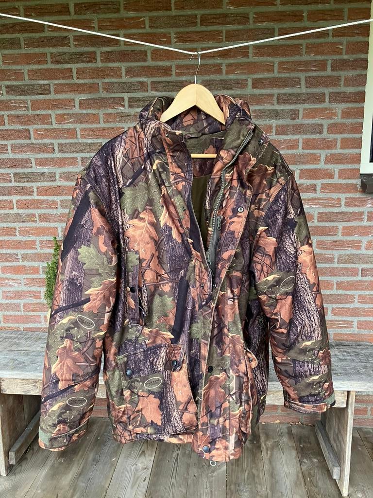jagers jas natuur camouflage maat M, Ophalen of Verzenden, Zo goed als nieuw