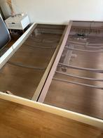 Auping Auronde Bedombouw met 2 Spiralen, Huis en Inrichting, Slaapkamer | Bedden, Ophalen, Gebruikt, 90 cm, Wit