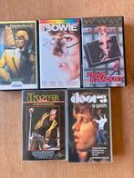 David Bowie The Doors videobanden VHS, Alle leeftijden, Ophalen of Verzenden, Gebruikt, Actie en Avontuur